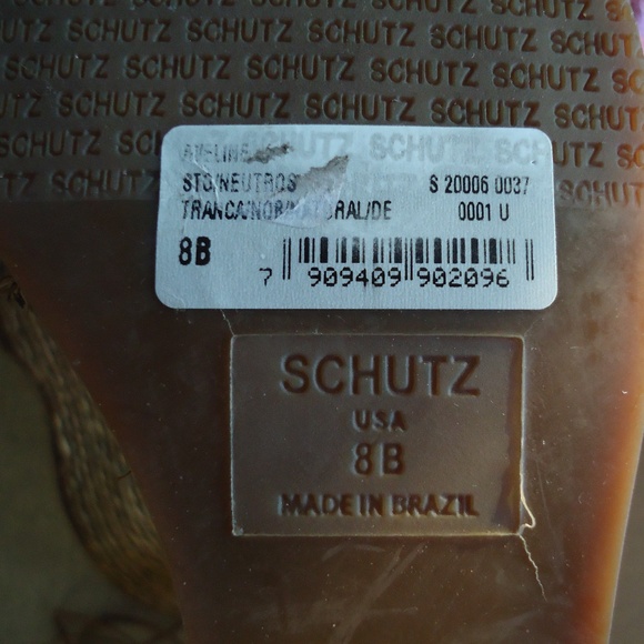 NWB SCHUTZ Natural Desert Aveline Lace Up Wedge Espadrilles Sandals Size-8B/38 - Picture 12 of 12